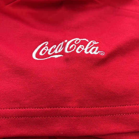 ❗️FINAL❗️ 🆕 CLOVER Bobby Jones Pro Tour COCA COLA Golf Polo 🔴🔴 - Picture 3 of 6